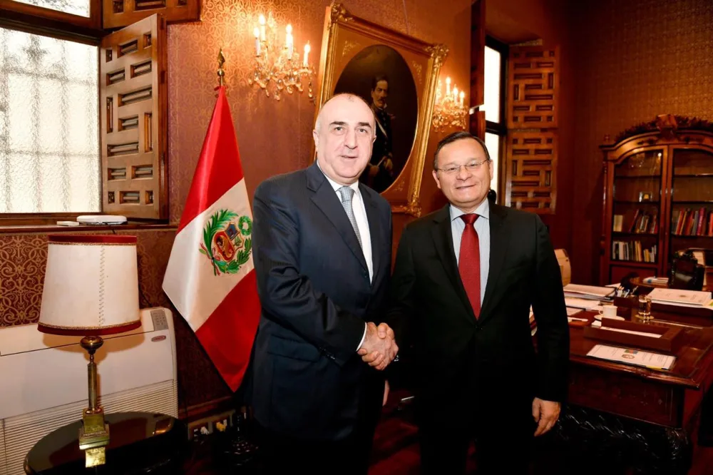 Elmar Məmmədyarov Peruda ikitərəfli görüşlər keçirib - FOTO