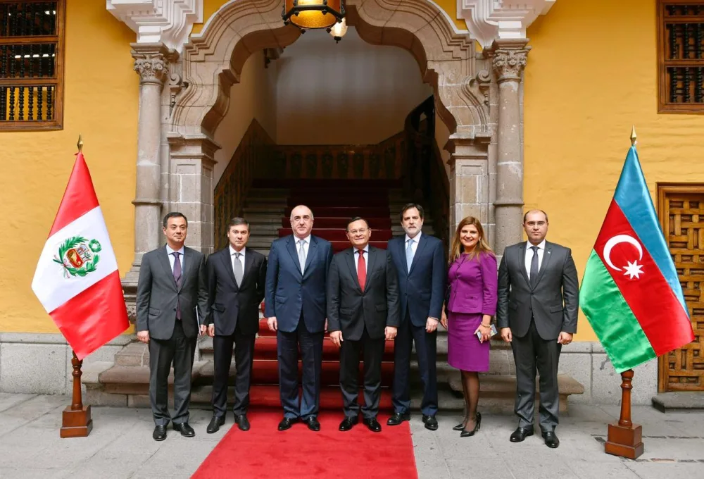 Elmar Məmmədyarov Peruda ikitərəfli görüşlər keçirib - FOTO