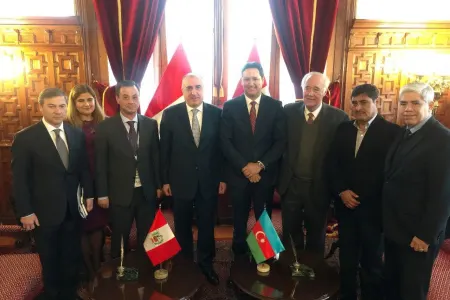 Elmar Məmmədyarov Qarabağla bağlı mövqeyinə görə Peru rəhbərliyinə - təşəkkür ediib