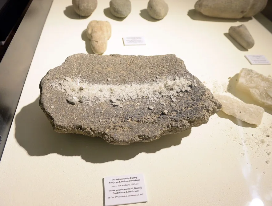 Fransa-Azərbaycan arxeoloji qazıntılarının 10 illiyinə həsr olunan - SƏRGİ AÇILIB - FOTO