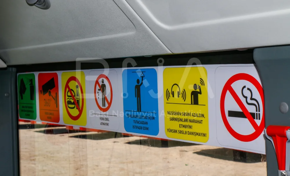 46 nömrəli marşrut "BAKUBUS" OLDU - FOTOLAR