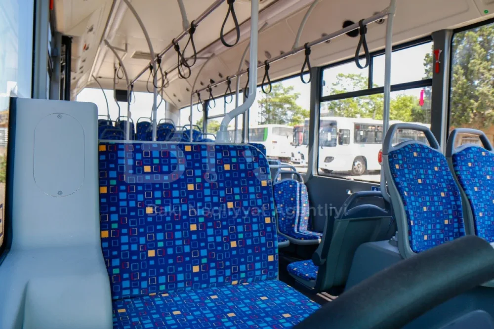 46 nömrəli marşrut "BAKUBUS" OLDU - FOTOLAR
