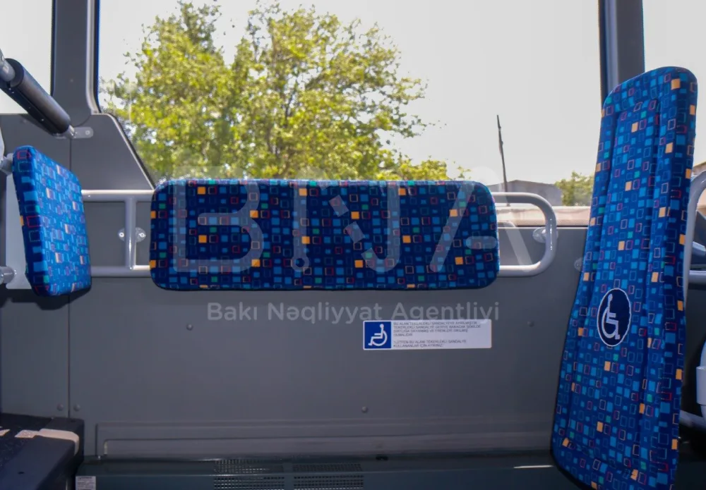 46 nömrəli marşrut "BAKUBUS" OLDU - FOTOLAR