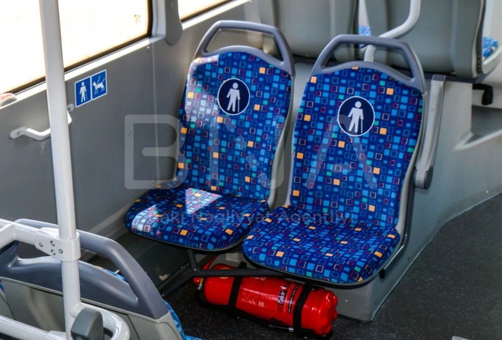 46 nömrəli marşrut "BAKUBUS" OLDU - FOTOLAR