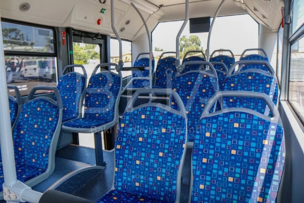 46 nömrəli marşrut "BAKUBUS" OLDU - FOTOLAR