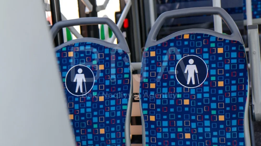 46 nömrəli marşrut "BAKUBUS" OLDU - FOTOLAR