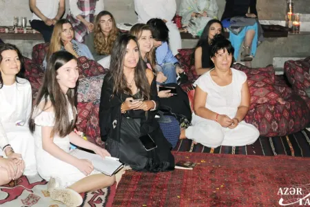 Leyla Əliyeva “Yanardağ” Qoruğunda keçirilən yoqa və poeziya axşamında - İŞTİRAK EDİB - FOTO - VİDEO