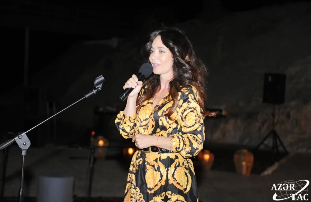 Leyla Əliyeva “Yanardağ” Qoruğunda keçirilən yoqa və poeziya axşamında - İŞTİRAK EDİB - FOTO - VİDEO
