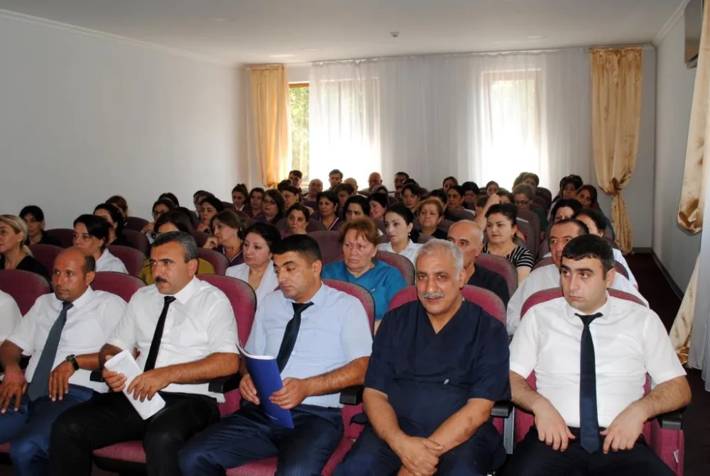 İşçilərin məzuniyyət hüquqlarına dair məlumatlandırma tədbiri keçirilib - FOTO