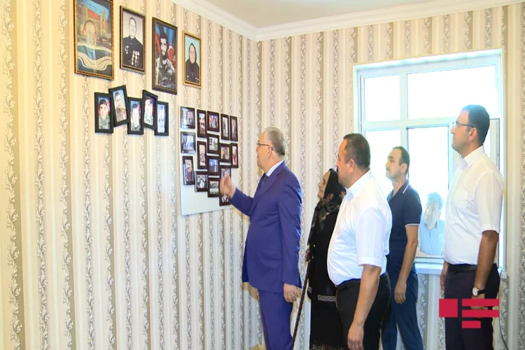 Heydər Əliyev Fondunun Ağdamda şəhid ailəsi üçün tikdiyi ev istifadəyə verilib