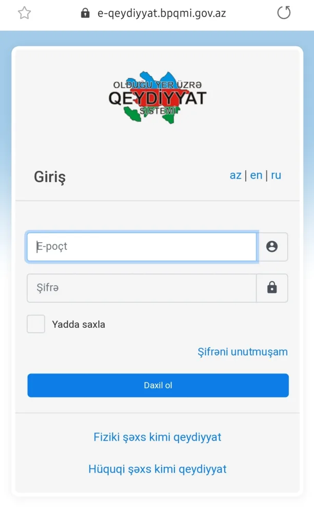DİN-dən Baş Pasport, Qeydiyyat və Miqrasiya İdarəsi vətəndaşlara - MÜRACİƏT