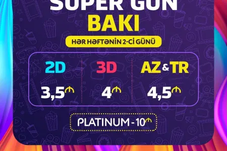 “CinemaPlus”da “Super Gün” - AKSİYA