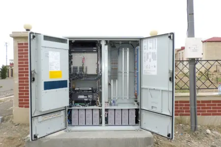 Köçkünlər üçün salınan qəsəbə telefonlaşdırıldı