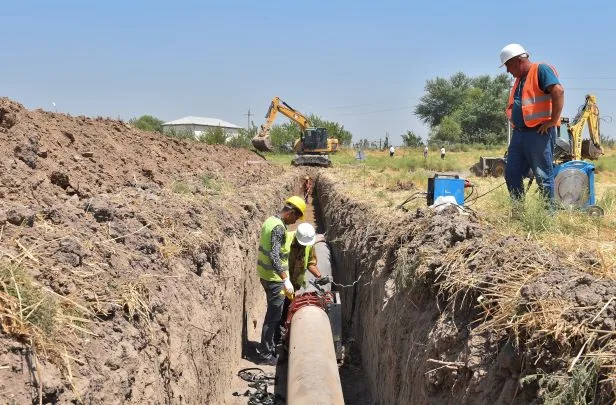 Biləsuvarda köçkün qəsəbəsinin su təchizatı yaxşılaşdırır