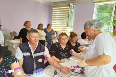 Zaqatalada 171 nəfər talassemiyalı və hemofiliyalı xəstə üçün qan verib