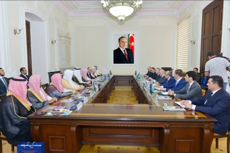 Baş prokuror Səudiyyə Ərəbistanının ədliyyə nazirini qəbul edib