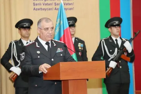 Əli Nağıyev DTX Akademiyasının məzun buraxılışında - FOTOLAR