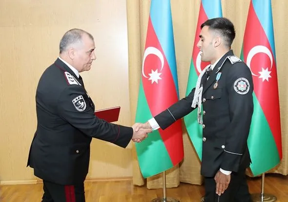 Əli Nağıyev DTX Akademiyasının məzun buraxılışında - FOTOLAR