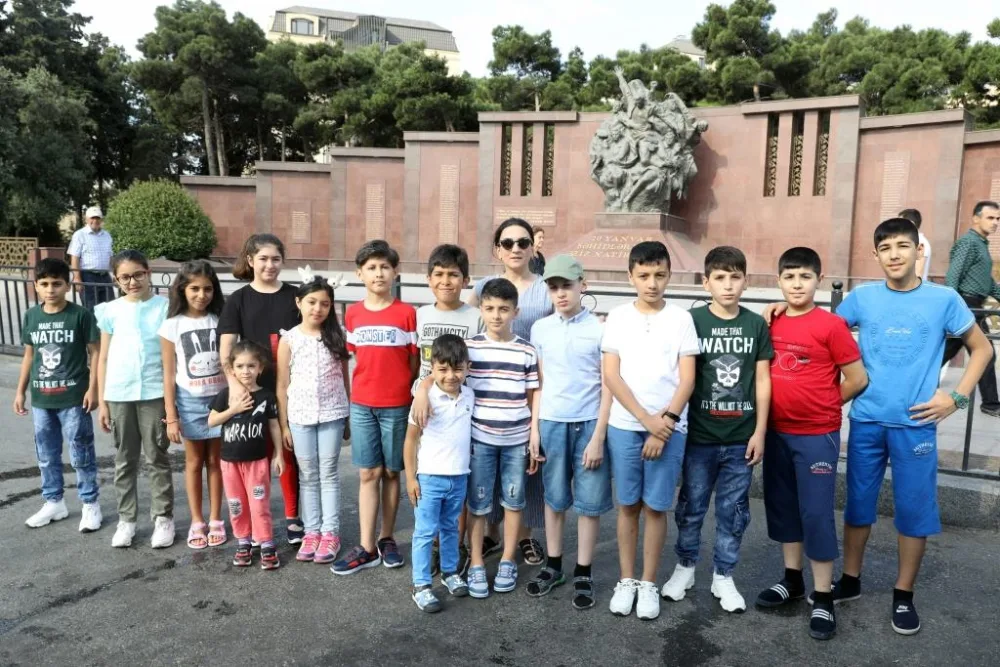 Aprel şəhidlərinin uşaqları üçün yay düşərgəsi təşkil edilir - FOTO