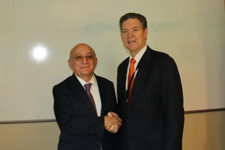 Mübariz Qurbanlı ABŞ Dövlət Departamentinin nümayəndəsi ilə görüşüb