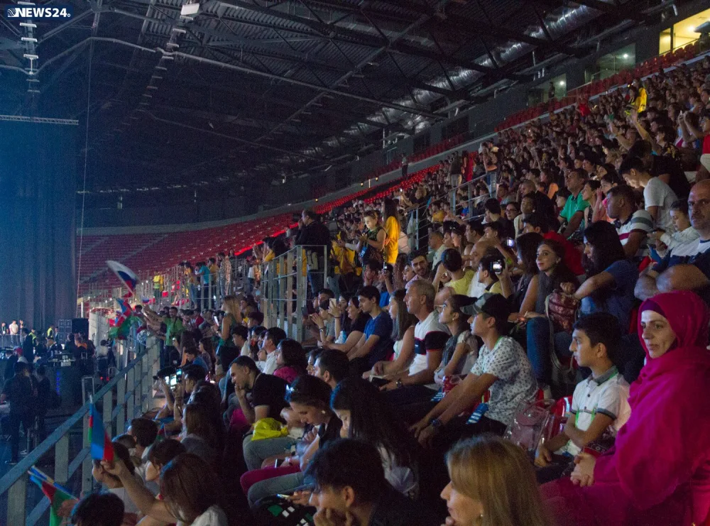 XV Avropa Gənclər Yay Olimpiya Festivalının təntənəli açılış mərasimi keçirilib