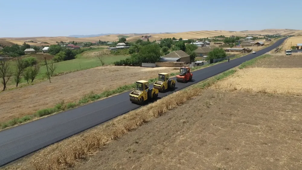 Cəlilabad-Yardımlı yolunun əsaslı şəkildə yenidən qurulması - YEKUNLAŞIR - FOTO