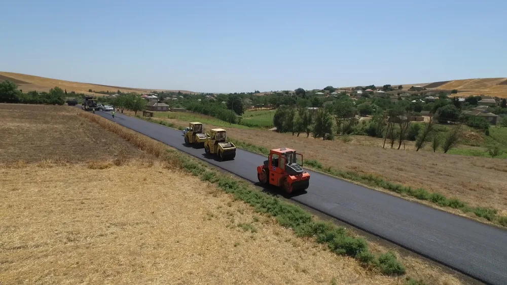 Cəlilabad-Yardımlı yolunun əsaslı şəkildə yenidən qurulması - YEKUNLAŞIR - FOTO