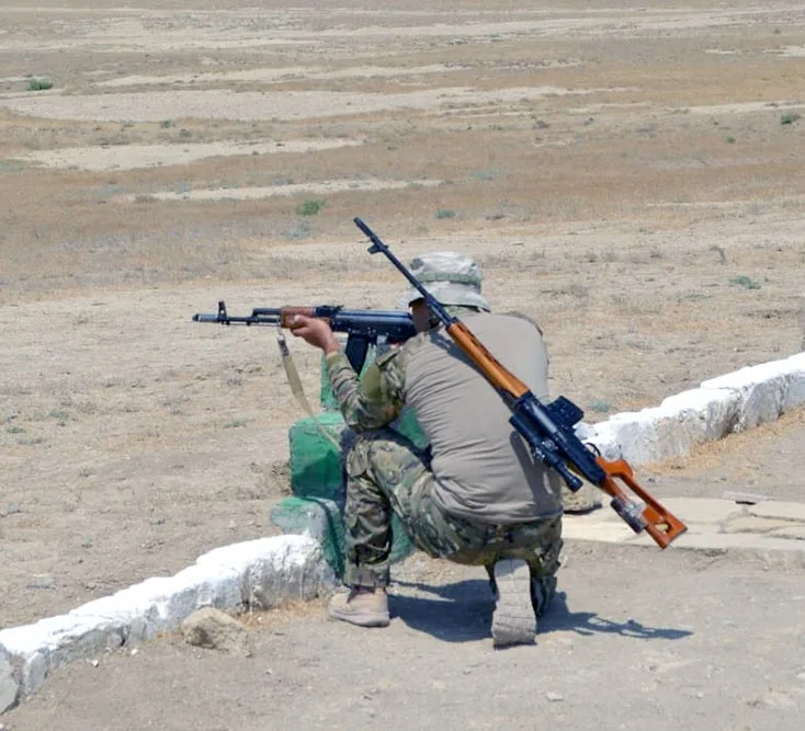 Hərbçilərimiz beynəlxalq yarışa hazırlaşır - FOTO - VİDEO