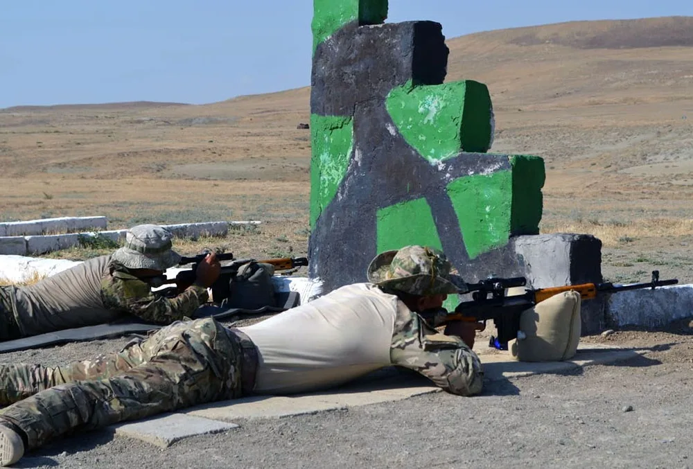 Hərbçilərimiz beynəlxalq yarışa hazırlaşır - FOTO - VİDEO