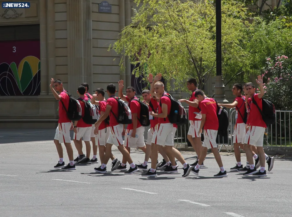 Jurnalistlər Atletlər Kəndində - REPORTAJ-VİDEO