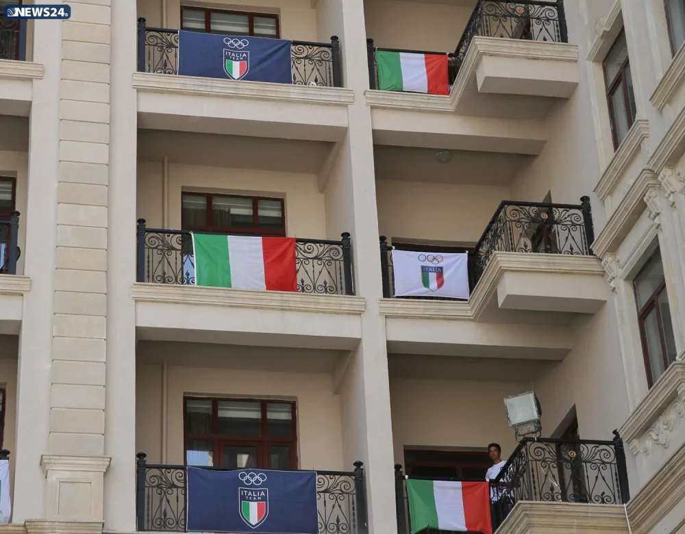 Jurnalistlər Atletlər Kəndində - REPORTAJ-VİDEO