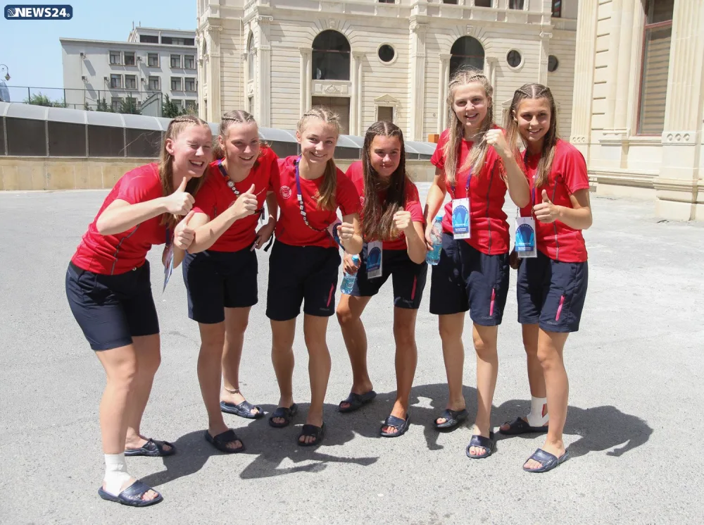 Jurnalistlər Atletlər Kəndində - REPORTAJ-VİDEO