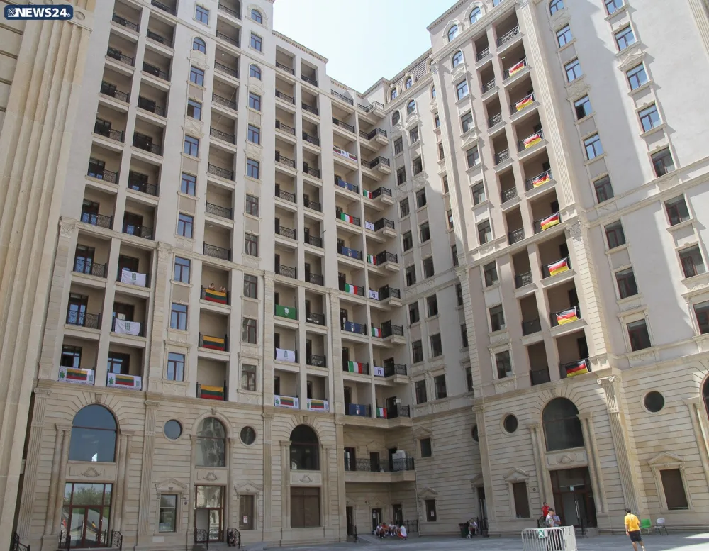 Jurnalistlər Atletlər Kəndində - REPORTAJ-VİDEO