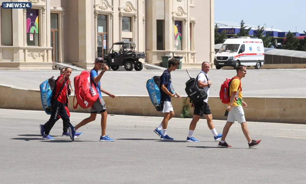 Jurnalistlər Atletlər Kəndində - REPORTAJ-VİDEO