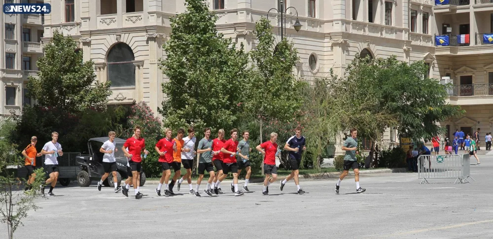 Jurnalistlər Atletlər Kəndində - REPORTAJ-VİDEO