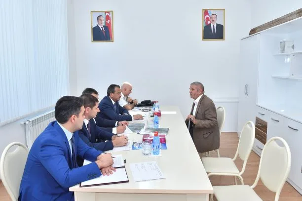 Qorxmaz Hüseynov Şəki və Qax rayonlarında vətəndaşları - QƏBUL ETDİ - FOTO
