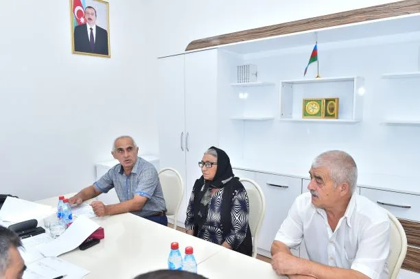 Qorxmaz Hüseynov Şəki və Qax rayonlarında vətəndaşları - QƏBUL ETDİ - FOTO