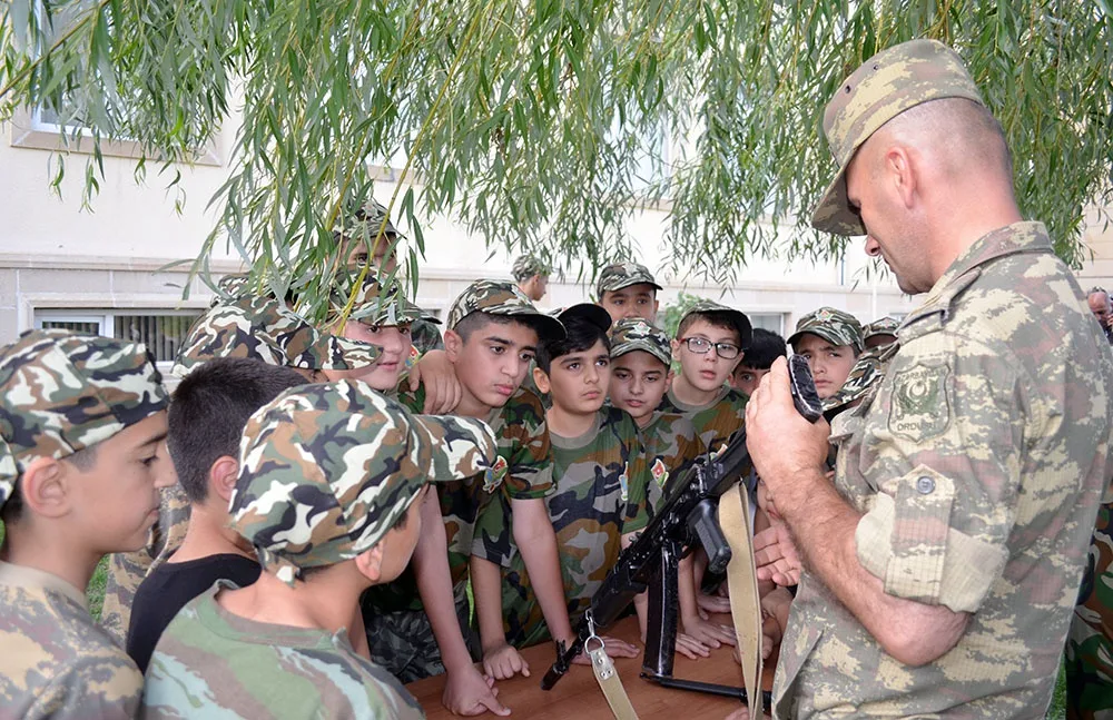 "Gənc Heydərçilər" hərbi-vətənpərvərlik təmayüllü istirahət düşərgəsi - DAVAM EDİR - FOTO