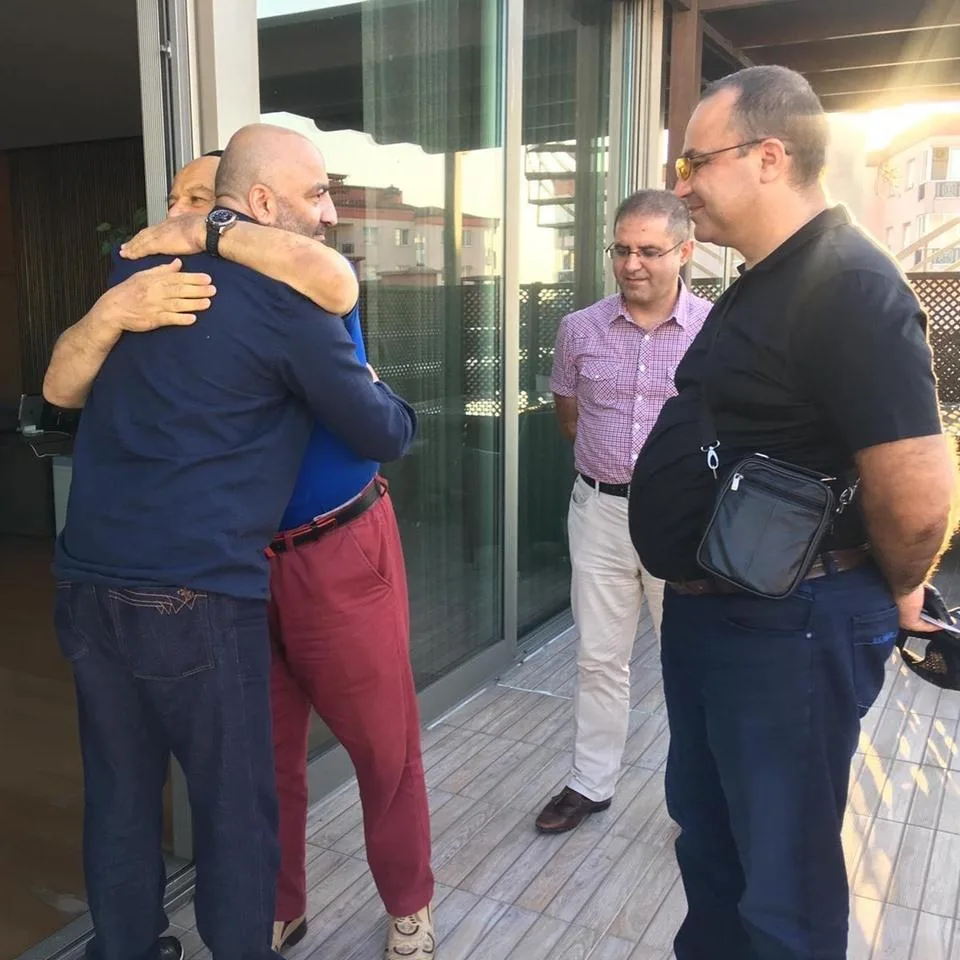 Mübariz Mənsimov Yalçın Rzazadə ilə görüşdü - FOTOLAR