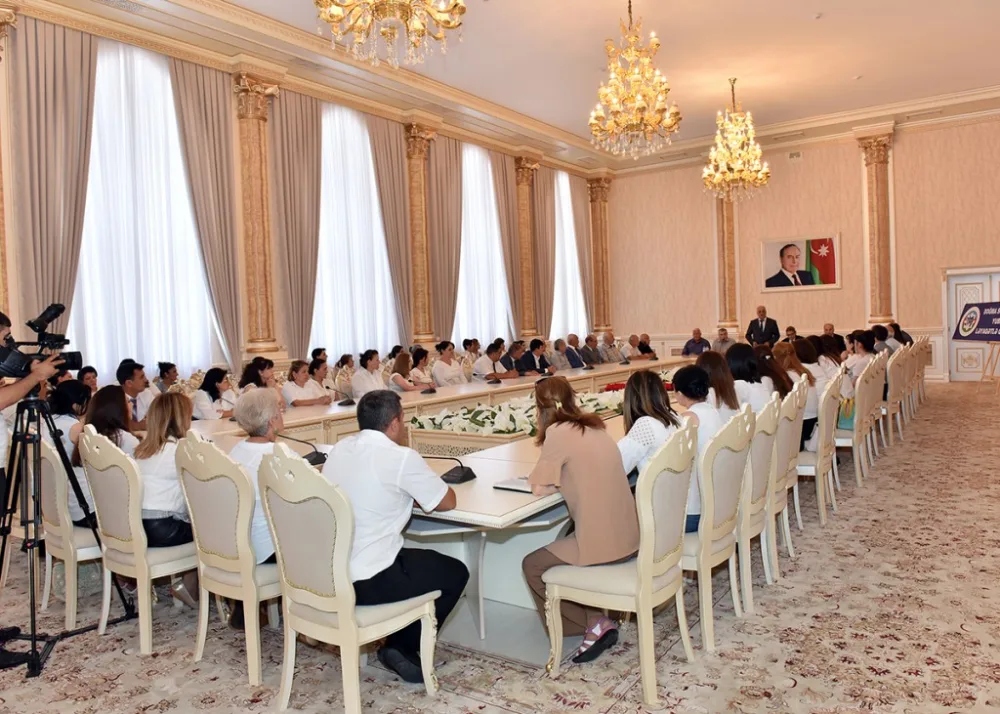 Sumqayıtda Ağsaqqallar Şurasının üzvləri ilə - GÖRÜŞ KEÇİRİLDİ