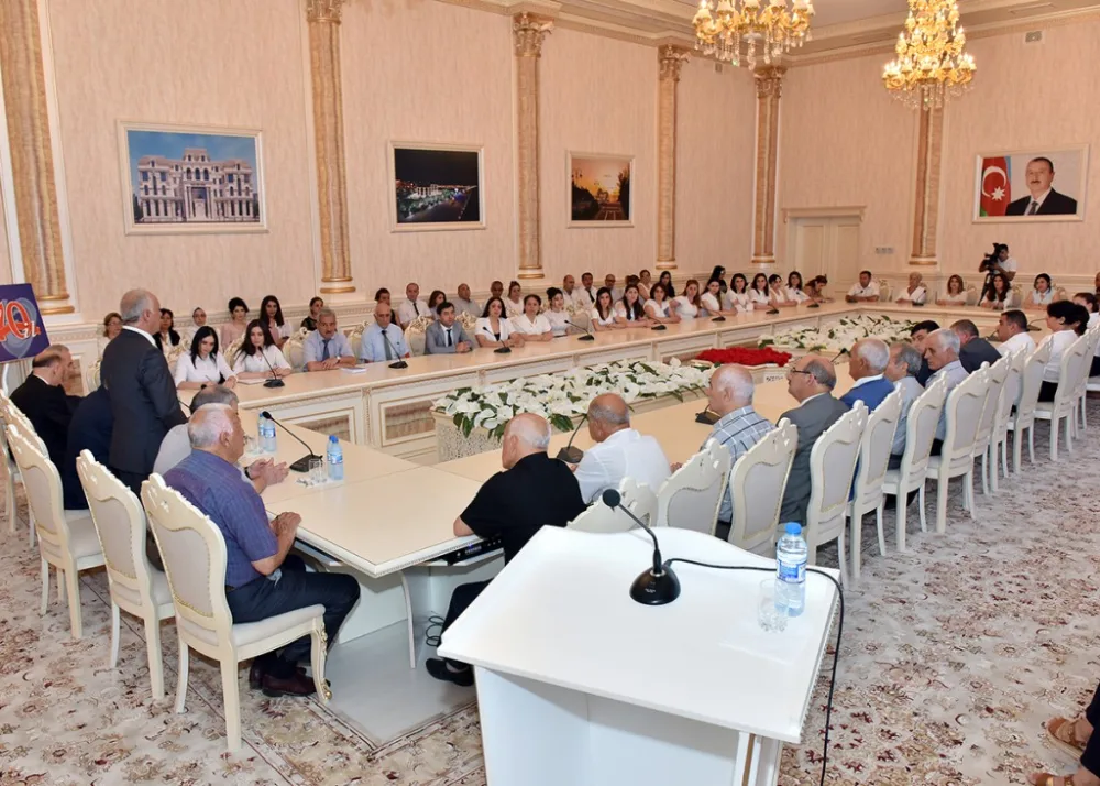 Sumqayıtda Ağsaqqallar Şurasının üzvləri ilə - GÖRÜŞ KEÇİRİLDİ