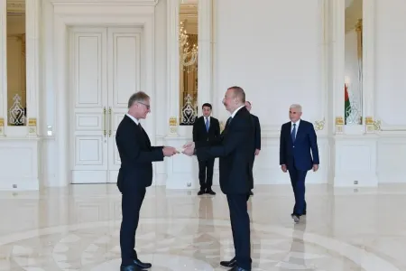 Prezident Almaniyanın yeni səfirinin etimadnaməsini qəbul etdi - FOTO- YENİLƏNDİ