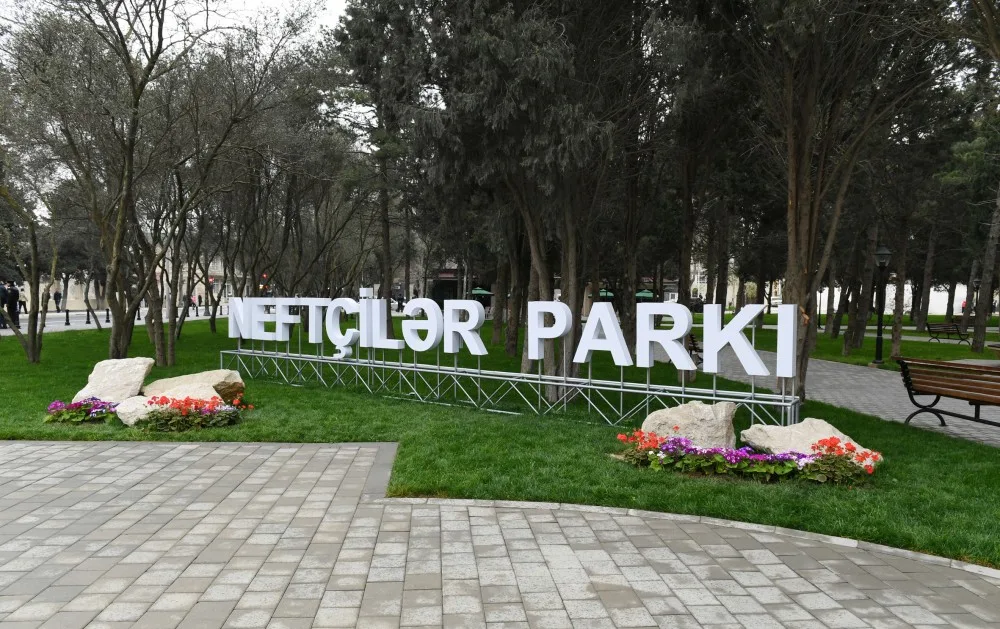 3 ay əvvəl açılışı olan parkın hazırkı vəziyyəti - FOTOLAR