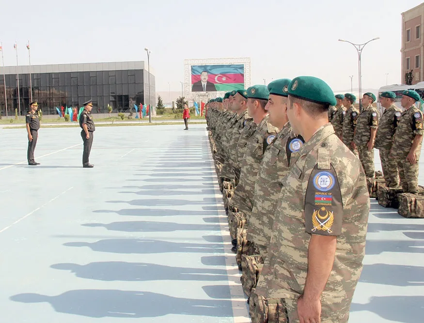Sülhməramlılarımız Əfqanıstana YOLA SALINDI - FOTO - VİDEO