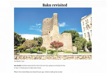 Maltanın UNESKO üzrə Milli Komissiyasının sədri - Bakı barədə məqalə yazdı