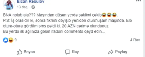 "BNA, nolub ala? - Aktyor agentliyi tənqid etdi -FOTO