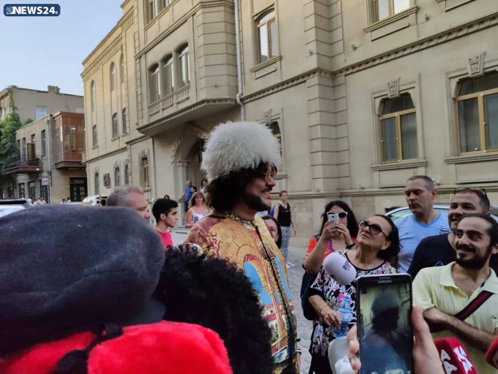 Filipp Kirkorov İÇƏRİŞƏHƏRDƏ - FOTOLAR - VİDEO