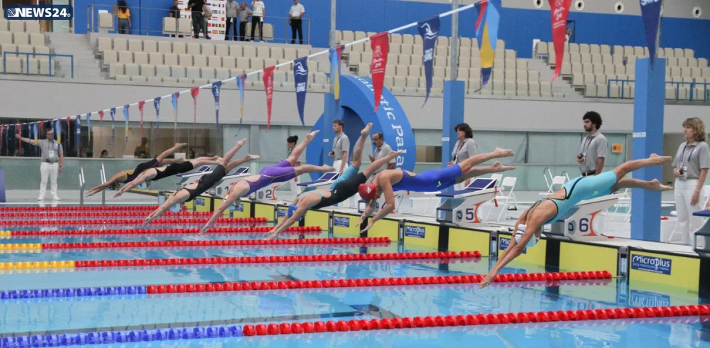 Üzgüçülük yarışlarının növbəti qalibləri müəyyənləşib - FOTOLAR