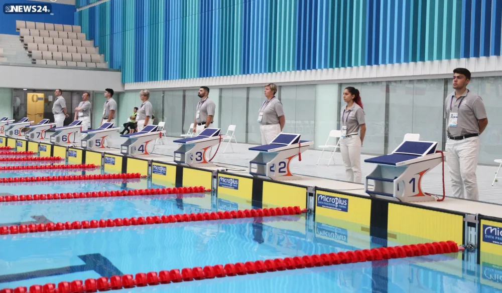 Üzgüçülük yarışlarının növbəti qalibləri müəyyənləşib - FOTOLAR