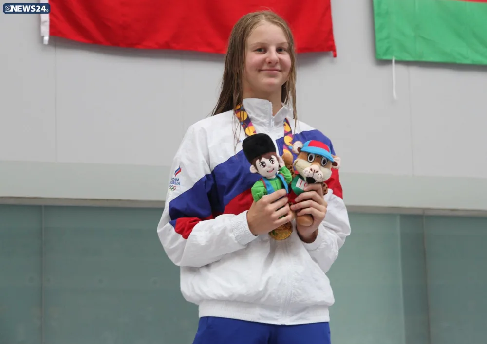 Üzgüçülük yarışlarının növbəti qalibləri müəyyənləşib - FOTOLAR